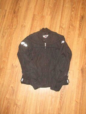 Joe Rocket Women's Black Motorcycle Insolated Riding Jacket Size L
